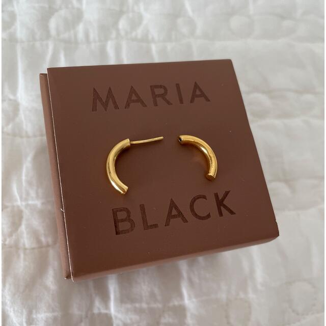 UNITED ARROWS(ユナイテッドアローズ)のMARIA BLACK BROKEN 18 EARRING ピアス(片耳) レディースのアクセサリー(ピアス)の商品写真