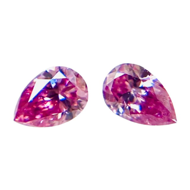 FANCY VIVID PURPLISH PINK 0.030/0.033ct