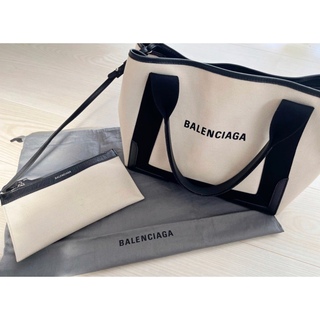 Balenciaga - BALENCIAGA ネイビーカバス トートバッグ バレンシアガの通販 by BELINDA_brandshop