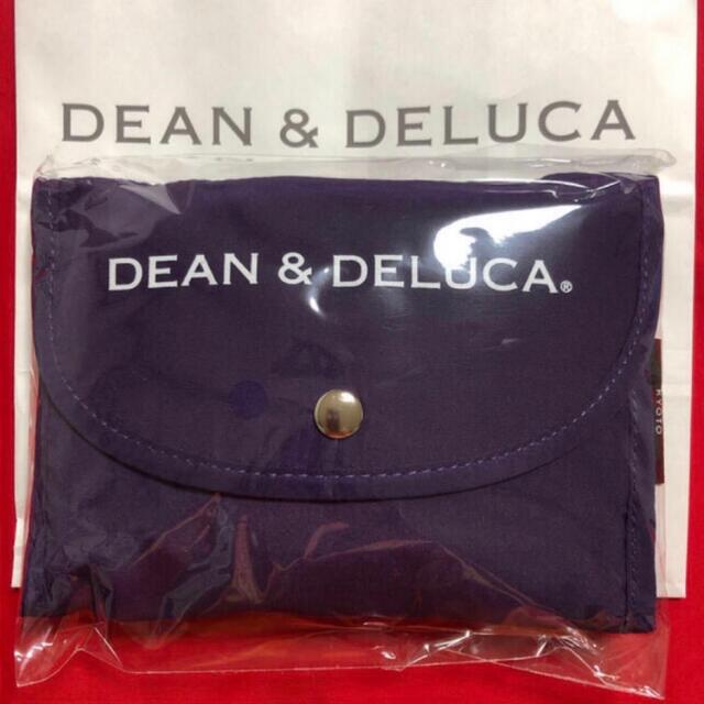 DEAN & DELUCA(ディーンアンドデルーカ)のDEAN&DELUCA エコバッグ　京都店限定　紫色　ショッピングバッグ レディースのバッグ(エコバッグ)の商品写真