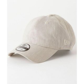 ニューエラー(NEW ERA)の【ニューエラ】レディースキャップ　正規品　オリジナルベージュ　一点(キャップ)