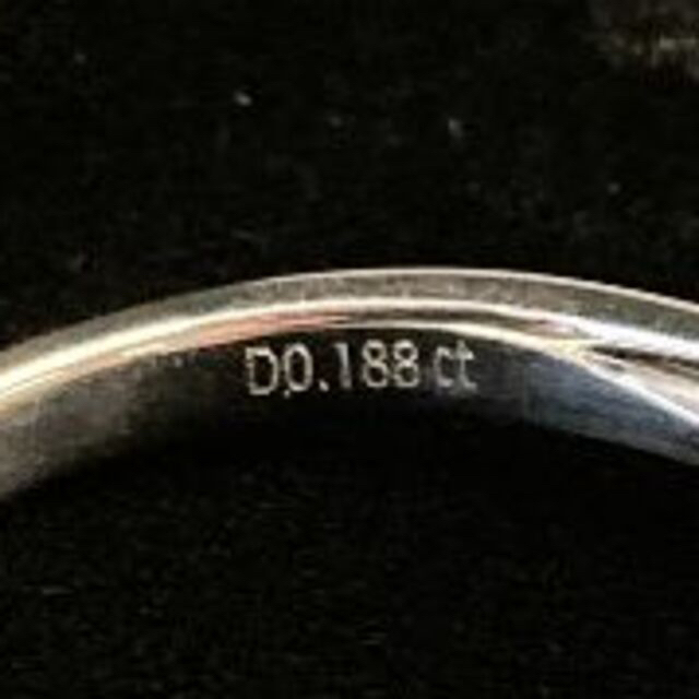 K18ダイヤモンドリング　最終価格！ レディースのアクセサリー(リング(指輪))の商品写真