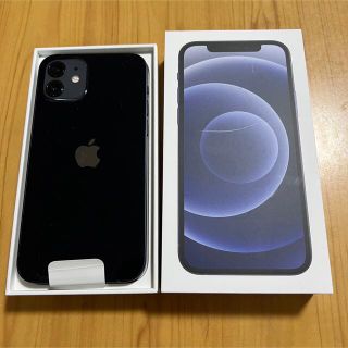 アイフォーン(iPhone)のApple iPhone 12 64GB ブラック(スマートフォン本体)