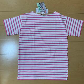 シマムラ(しまむら)のしまむら ボーダー ピンク 半袖(Tシャツ(半袖/袖なし))