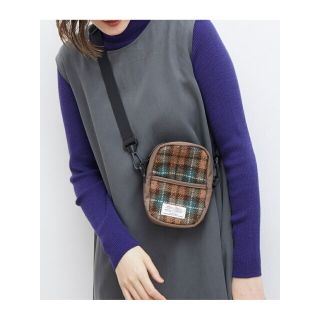 ロペピクニックパサージュ(ROPE' PICNIC PASSAGE)の【ベージュ系（29）】【Harris Tweed】ナイロンコンビミニショルダーバッグ(ショルダーバッグ)