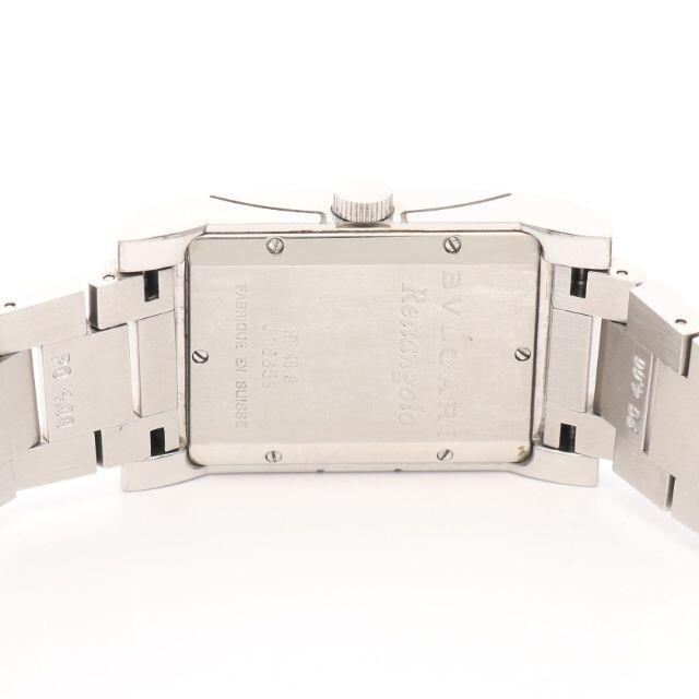 レッタンゴロ メンズ 腕時計 自動巻き SS シルバー ホワイト文字盤