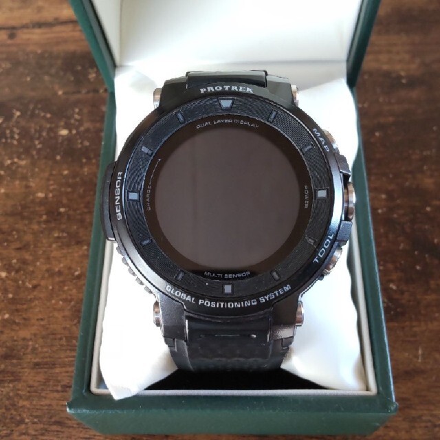 CASIO(カシオ)のCASIO PROTREK Smart WSD-F30-BK メンズの時計(腕時計(デジタル))の商品写真