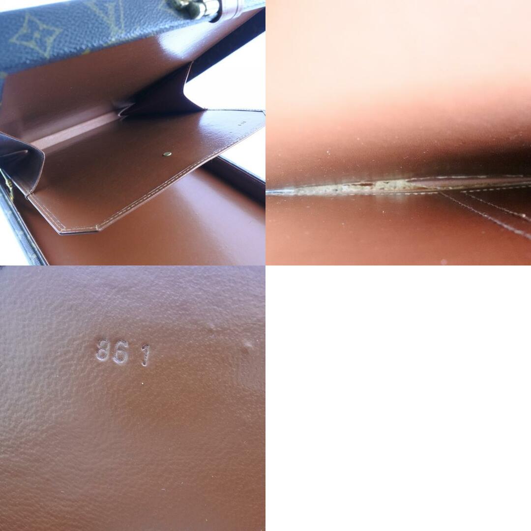 【LOUIS VUITTON】ルイ・ヴィトン アタッシュケース モノグラムキャンバス 茶 861 メンズ ビジネスバッグ 【LOUIS VUITTON】ルイ・ヴィトン アタッシュケース モノグラムキャンバス 茶 861 メンズ ビジネスバッグ