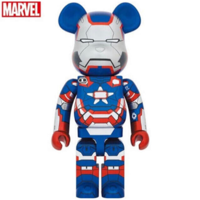 【新品未開封】BE@RBRICK IRON PATRIOT 1000％アベンジャーズ