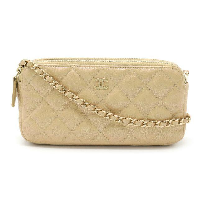 楽天 CHANEL （12170241） キャビアスキン マトラッセ シャネル - 財布