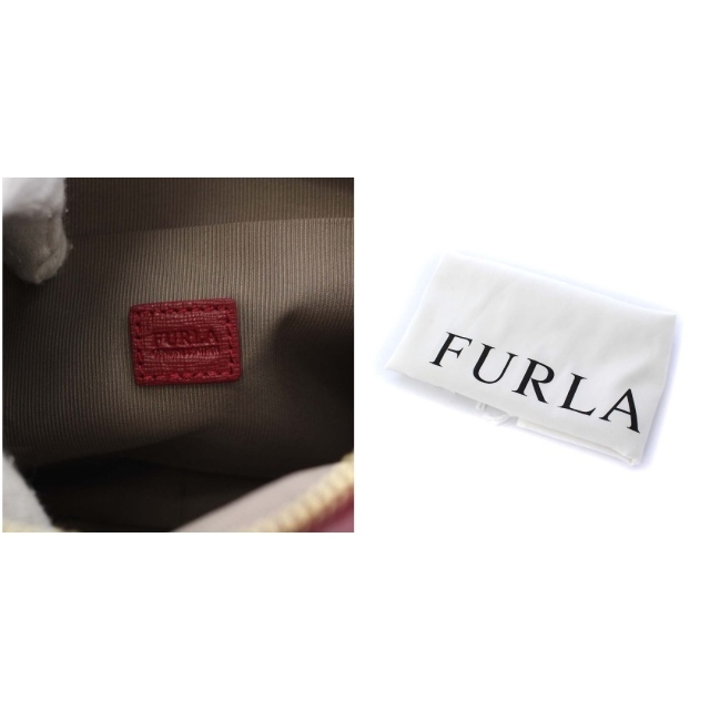 人気✨️FURLA フルラ リリー 赤 ショルダーバッグ カメラバッグ