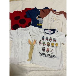 子供服　90　５枚セット(Tシャツ/カットソー)