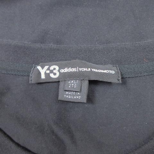 Y-3(ワイスリー)のワイスリー Y-3 ヨウジヤマモト アディダス ロゴ プリント Tシャツ 半袖 メンズのトップス(Tシャツ/カットソー(半袖/袖なし))の商品写真