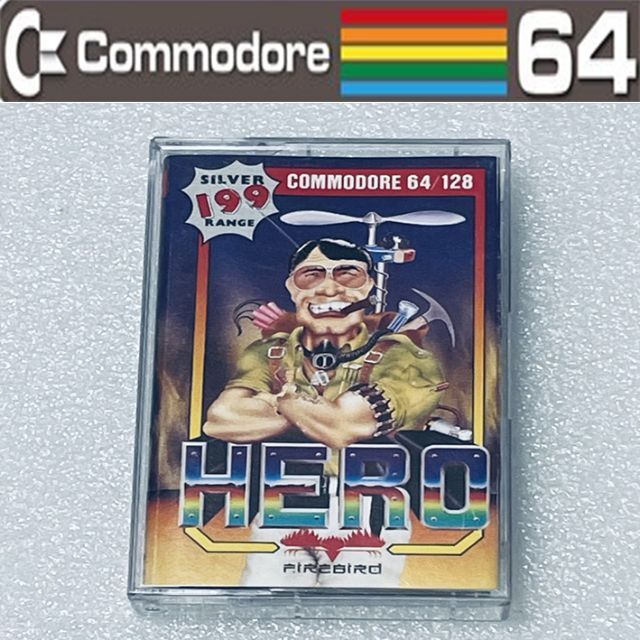 コモドール64超レア H.E.R.O. [COMMODORE 64]