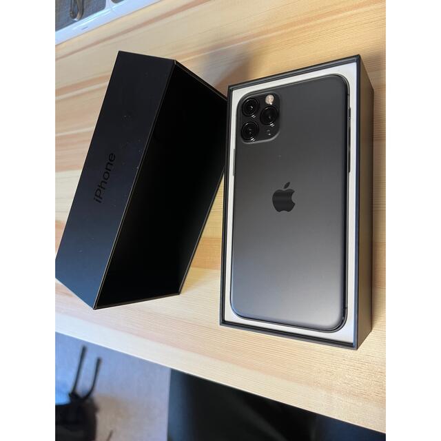 Apple(アップル)のアップル iPhone11 Pro 256GB スペースグレイ  スマホ/家電/カメラのスマートフォン/携帯電話(スマートフォン本体)の商品写真