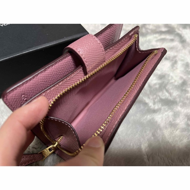 ❤新品未使用❤COACH　二つ折り財布　ピンク