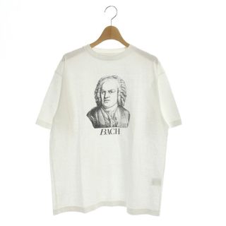 シンゾーン(Shinzone)のシンゾーン バッハTシャツ 半袖 カットソー プリント オーバーサイズ F 白(Tシャツ(半袖/袖なし))