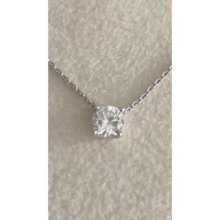 ヴァンドームアオヤマ(Vendome Aoyama)の大粒★ 保証書有 0.35ct ヴァンドーム青山 K18WG キャトルネックレス(ネックレス)