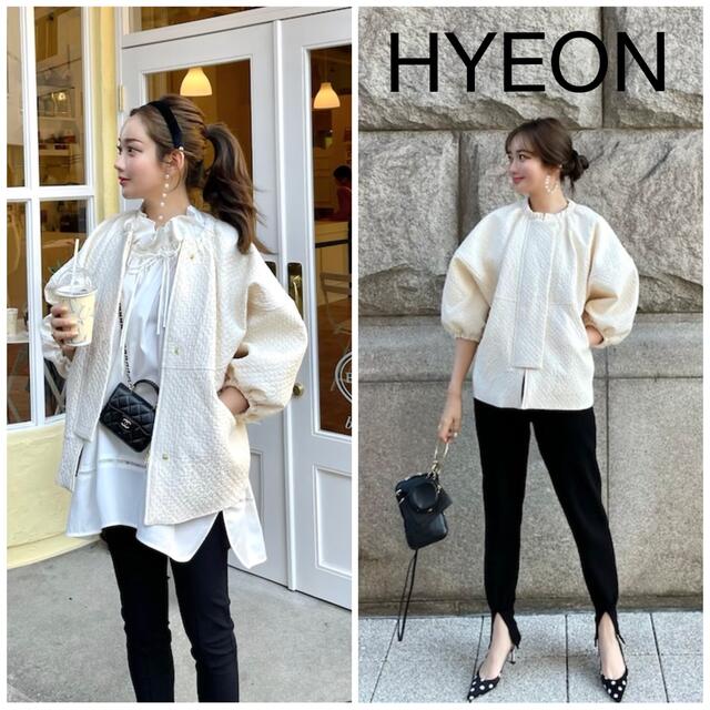 サイズ変更オプション HYEON ヘヨン シュークリームブルゾン