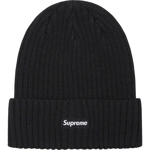 新品!送料込!Supreme Overdyed Beanie Black帽子