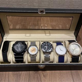 セイコー(SEIKO)のSEIKOプロスペックスソーラー他、メンズ腕時計6本セット(腕時計(アナログ))