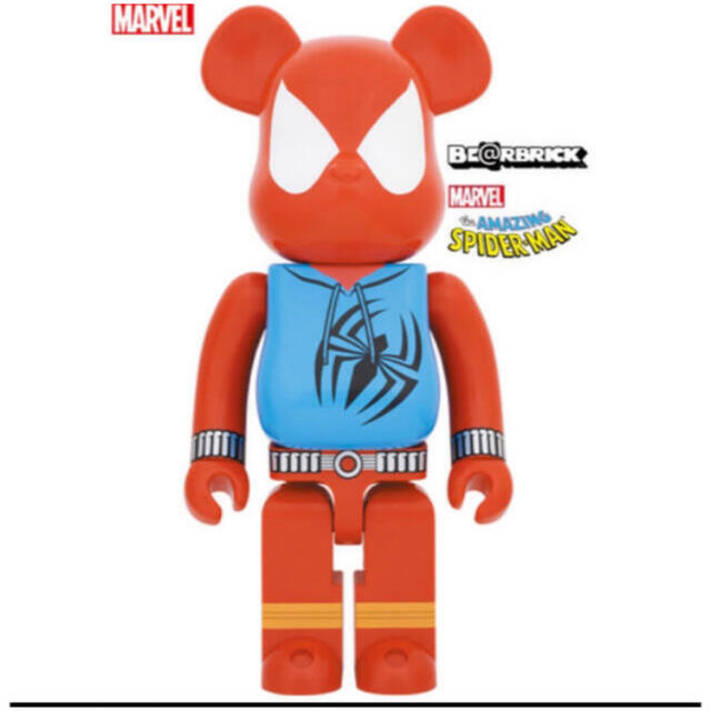 BE@RBRICK(ベアブリック)のBE@RBRICK SCARLET SPIDER 1000% エンタメ/ホビーのフィギュア(アメコミ)の商品写真