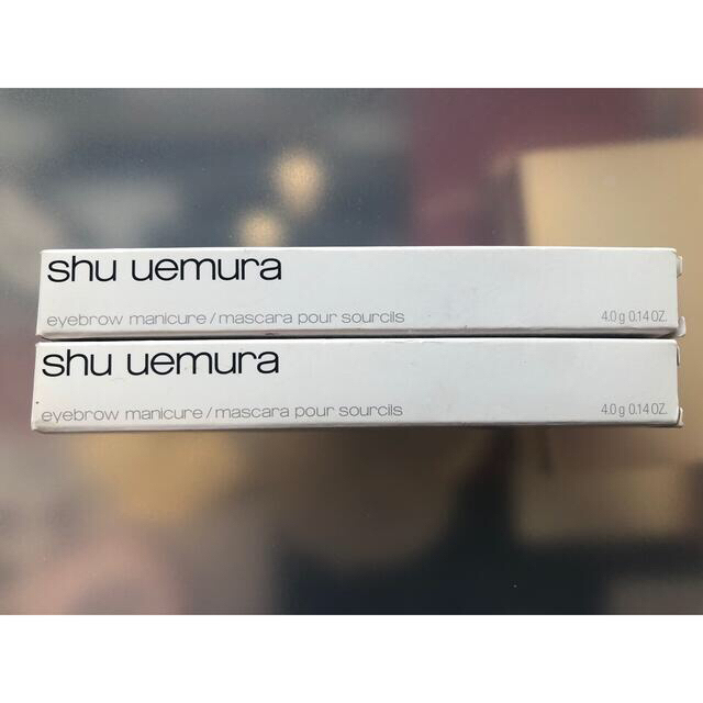 shu uemura(シュウウエムラ)のシュウウエムラ　アイブロウマニキュア　眉毛マスカラ　チョークベージュ　2本 コスメ/美容のベースメイク/化粧品(眉マスカラ)の商品写真