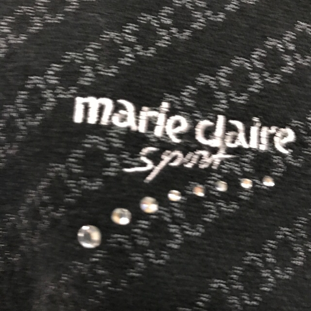 Marie Claire(マリクレール)のレディースゴルフウェア（黒）M スポーツ/アウトドアのゴルフ(ウエア)の商品写真
