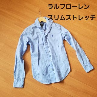 ポロラルフローレン(POLO RALPH LAUREN)のポロラルフローレン　ストレッチブラウス　スリムフィット(シャツ/ブラウス(長袖/七分))