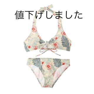 ロキシー(Roxy)の【即日発送可】新品未使用・ロキシー　レディース水着上下セット　Sサイズ(水着)