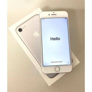 アイフォーン(iPhone)のiPhone7 32GB 本体 シルバー ＋ 箱(スマートフォン本体)