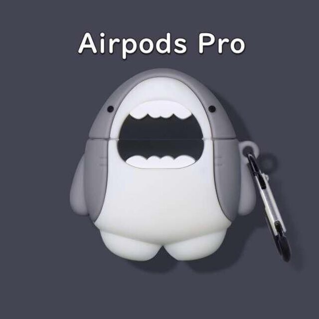 再入荷!】airpods pro ケース カバー 衝撃吸収 サメ gellinna.it