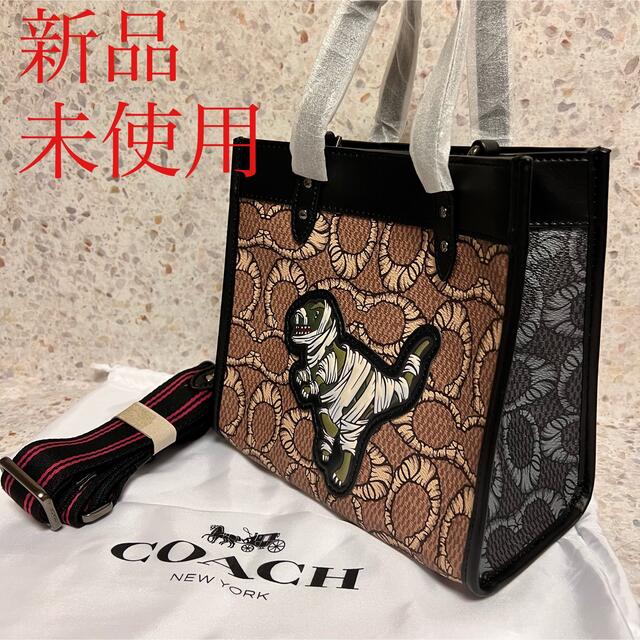 新品✿︎COACHバッグコーチ フィールド トート 22 マミファイドショルダーバッグ