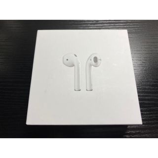 アップル(Apple)の【Air Pods】《第2世代》(ヘッドフォン/イヤフォン)