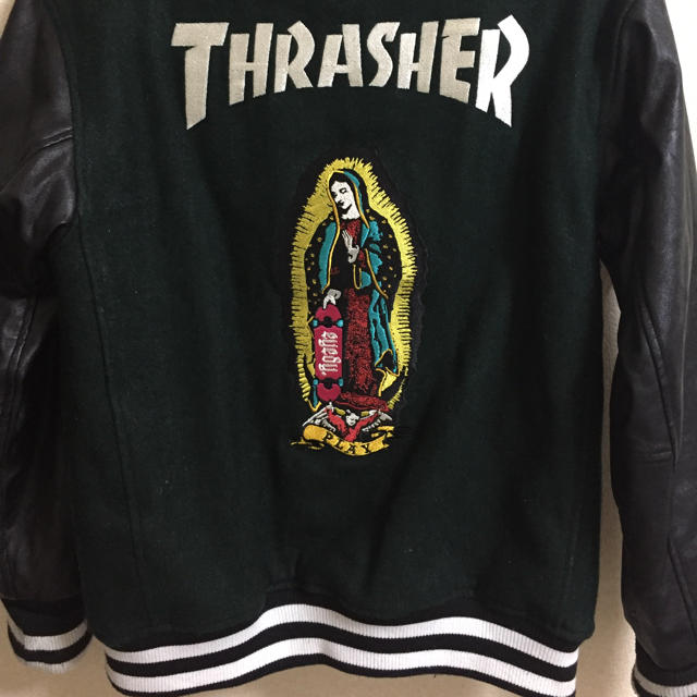 THRASHER × EYEDY コラボスタジャン varcity