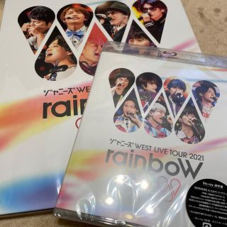 ジャニーズウエスト(ジャニーズWEST)のジャニーズWESTLIVETOUR2021rainboW初回、通常Bl(ミュージック)