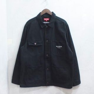 シュプリーム(Supreme)のsupreme denim chore coat jacket box logo(Gジャン/デニムジャケット)