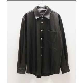 シュプリーム(Supreme)のAVALONE SYNTHETIC LEATHER 80 s SHIRT(レザージャケット)