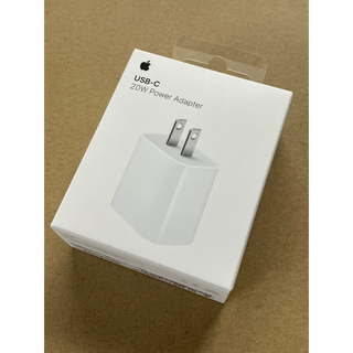Apple 20W USB-C電源アダプタ MHJA3AM/A(変圧器/アダプター)