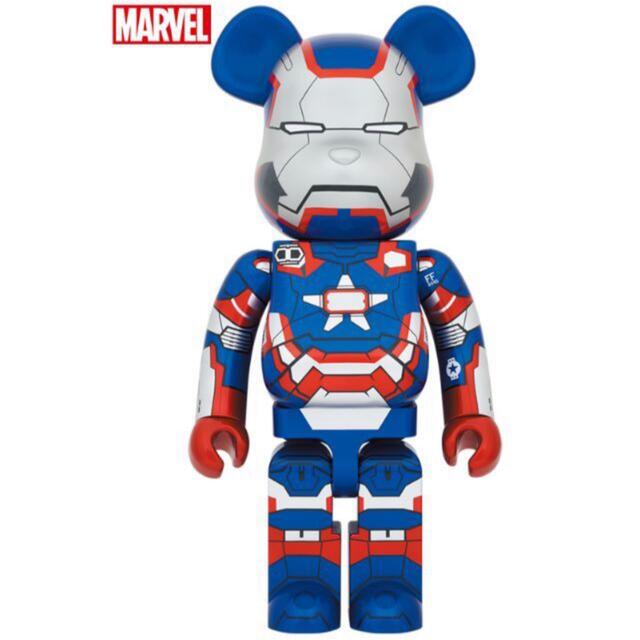 即日発送BE@RBRICK IRON PATRIOT 1000%