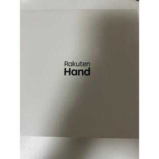 ラクテン(Rakuten)の【新品同様】Rakuten hand P710 レッド(スマートフォン本体)