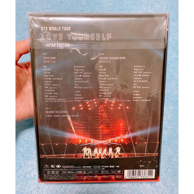 BTS　WORLD　TOUR　‘LOVE　YOURSELF’　～JAPAN　ED エンタメ/ホビーのDVD/ブルーレイ(ミュージック)の商品写真