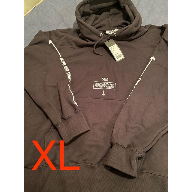 WIND AND SEA  W&S(CIRCLE)EMB HOODIE XL