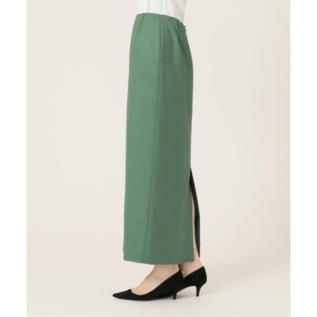 IENA(イエナ)のIENA イエナ ライトツイルタイトスカート ロングスカート 緑 グリーン 夏 レディースのスカート(ロングスカート)の商品写真