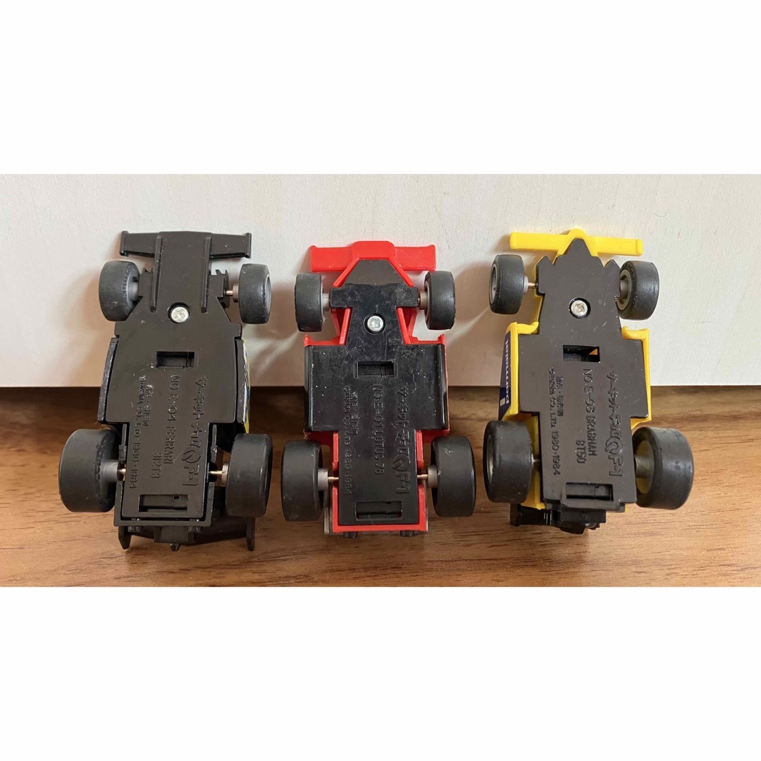 F1 チョロQ 三台セット エンタメ/ホビーのおもちゃ/ぬいぐるみ(ミニカー)の商品写真