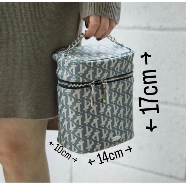 Juemi ミニバッグ メイクポーチ ハンドメイドのファッション小物(バッグ)の商品写真