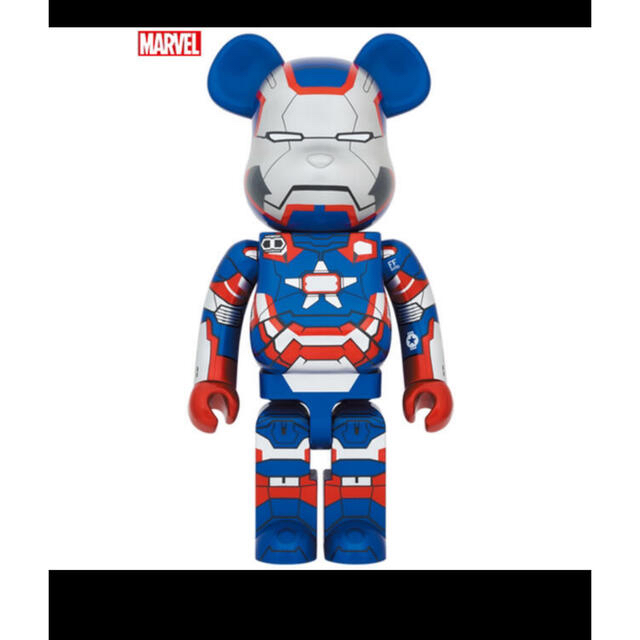 BE@RBRICK IRON PATRIOT 1000％キャラクターグッズ