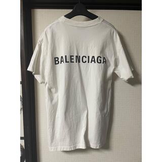 バレンシアガ(Balenciaga)のバレンシアガ バックロゴ プリント Tシャツ トップス オーバーサイズ (Tシャツ(半袖/袖なし))