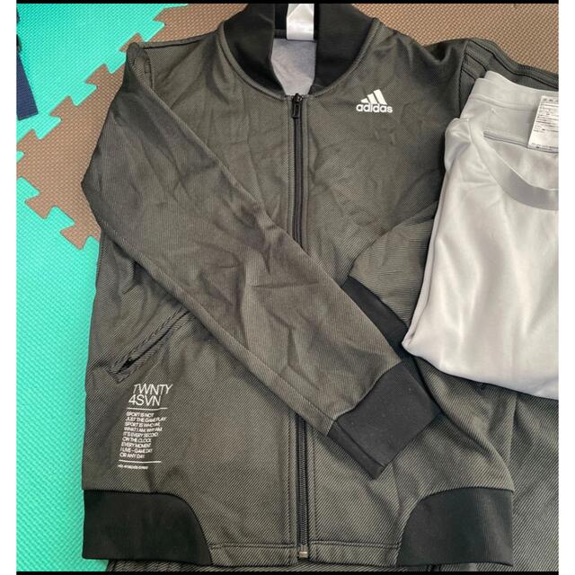 adidas(アディダス)のadidas ジャージ上下セット セットアップ おまけTシャツ付き レディースのルームウェア/パジャマ(その他)の商品写真