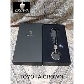 トヨタ(トヨタ)のクラウン CROWN キーホルダー/箱付き(キーホルダー)